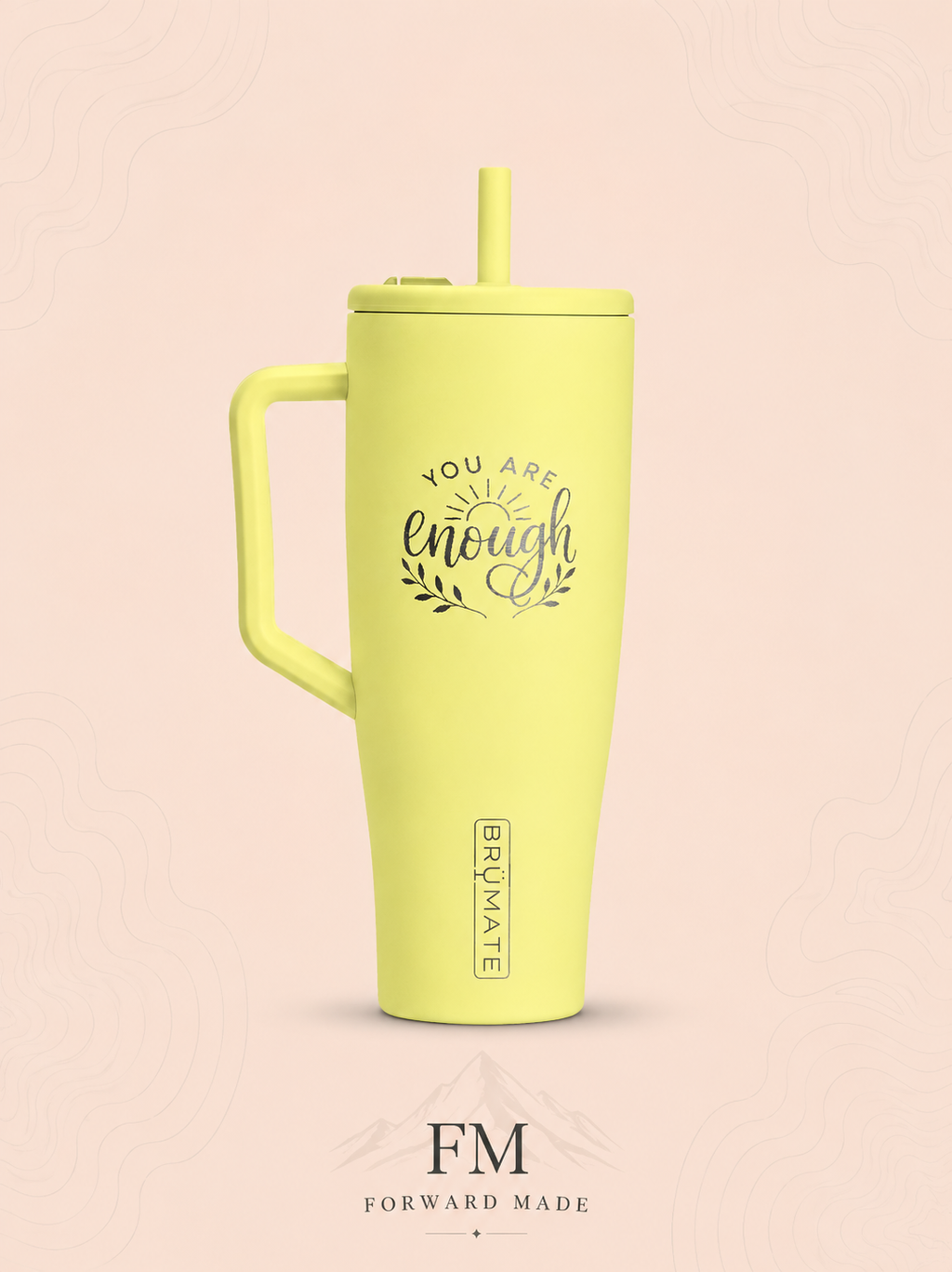 Personalized 40oz Insulated Tumbler with Lid | Engravable Travel Mug