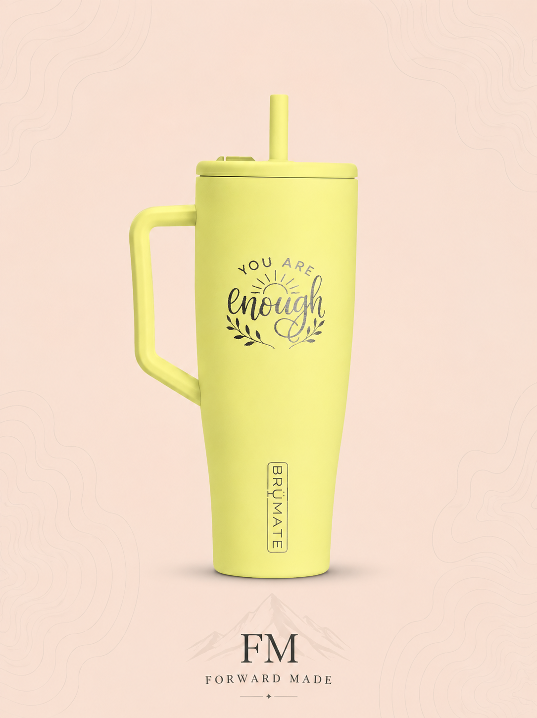 Personalized 40oz Insulated Tumbler with Lid | Engravable Travel Mug