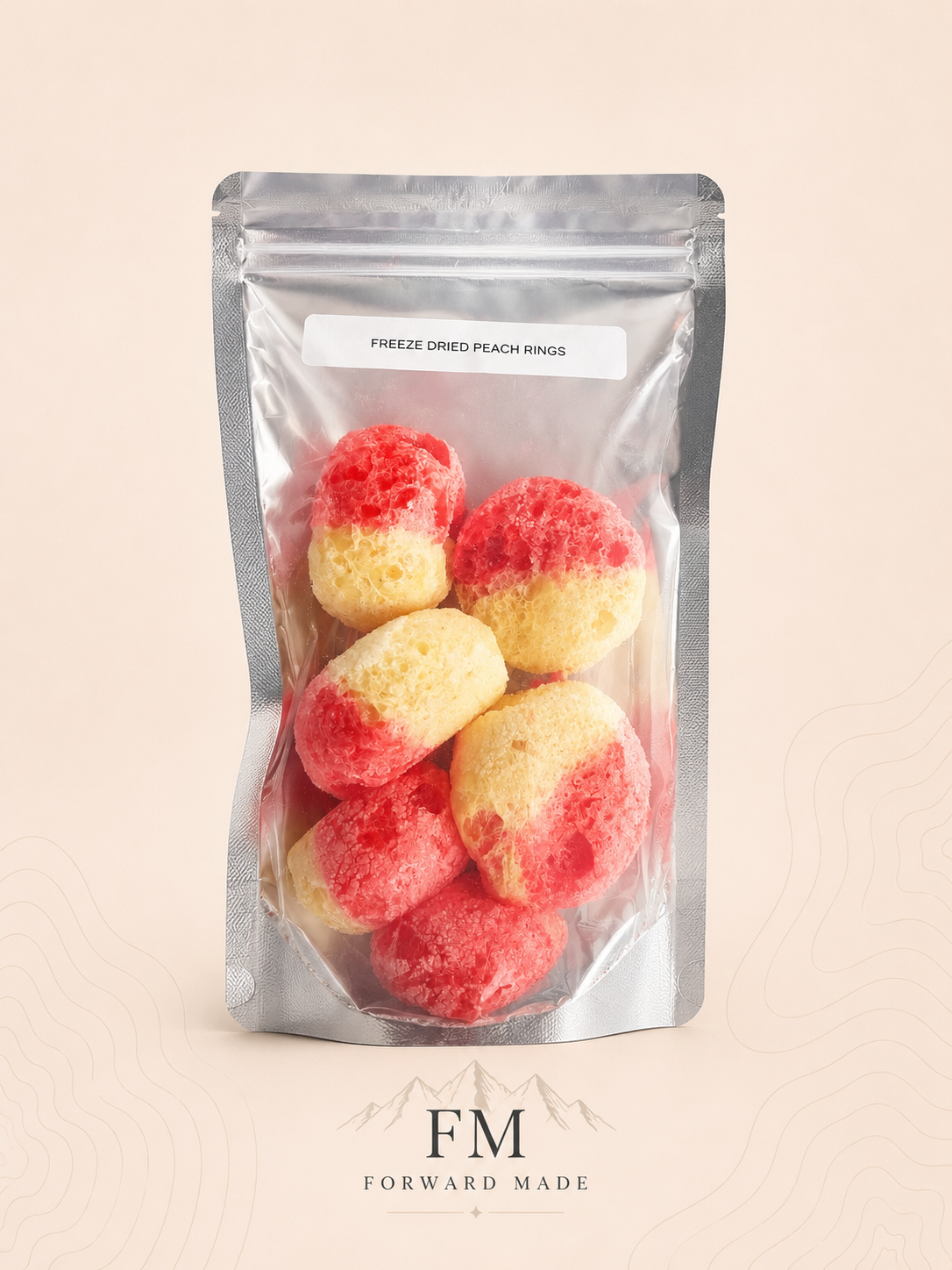 Freeze Dried Peach Rings