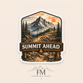 Summit Ahead Vinyl Sticker