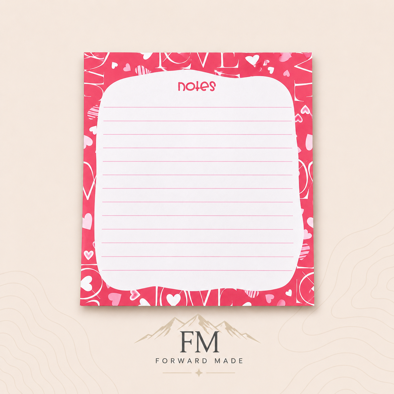 Love Notes 4.5" x 4.5" Notepad